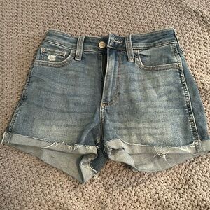 hollister, jean short, size 0